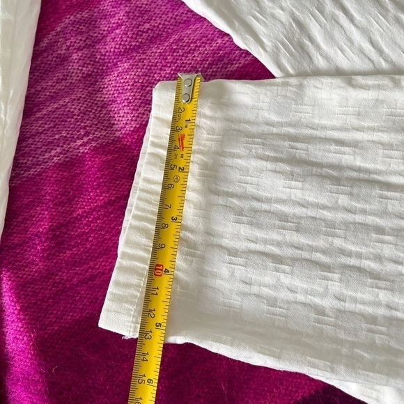 BRAX Free to Move Shakira Sharp White Slim Jeans Ankle Length Textured Fabric - Picture 12 of 16